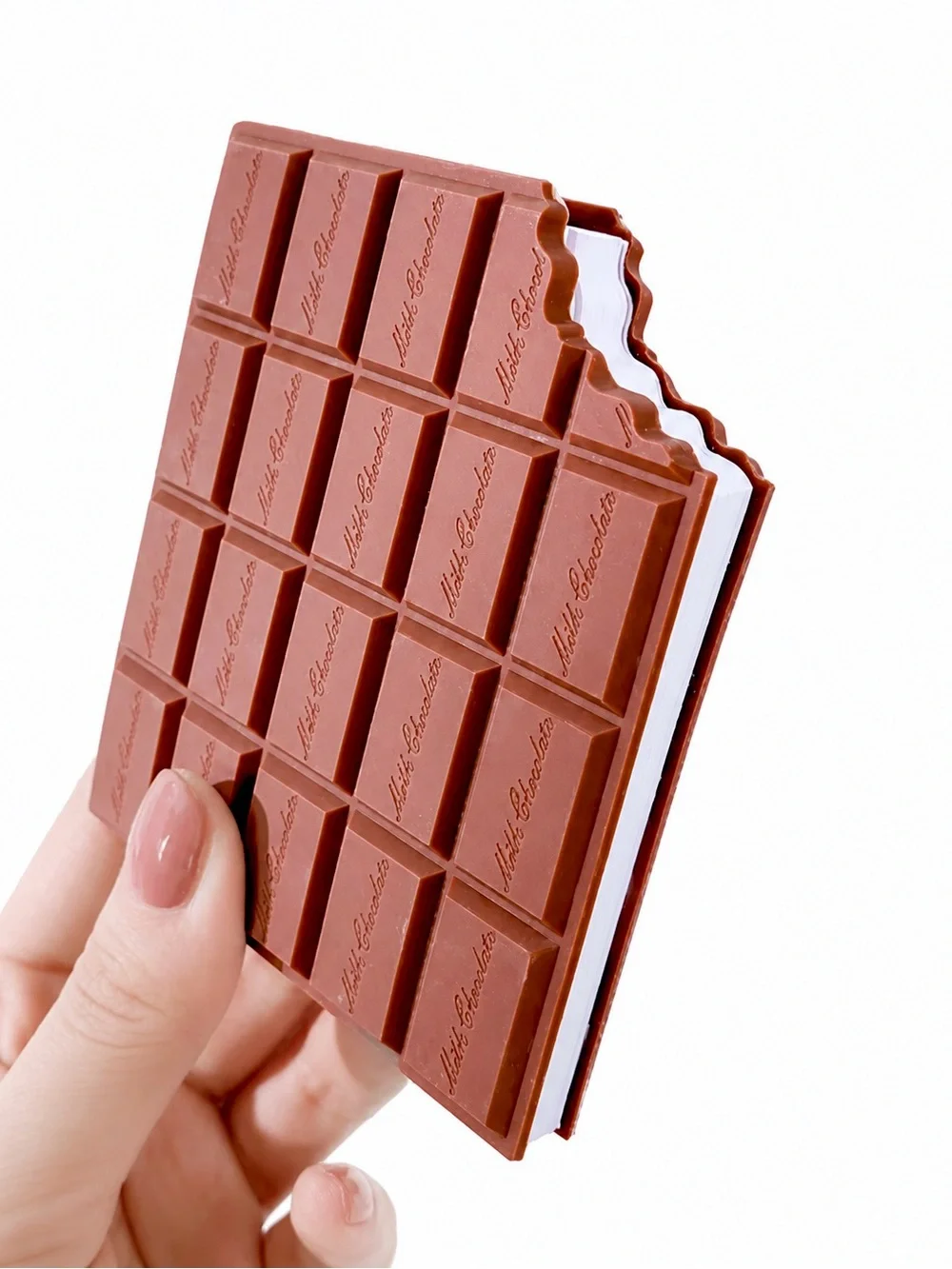New notepad Creative Chocolate Shape Note Book Student Cartoon Cute Tearable fun